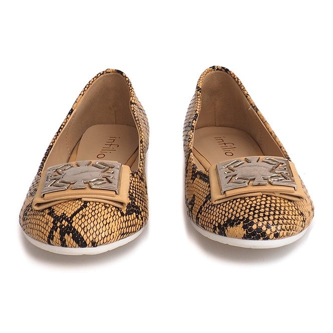 Ballerinas mit Schleife LU17 Beige 1