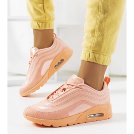 Orange Sportschuhe V0270-1 1