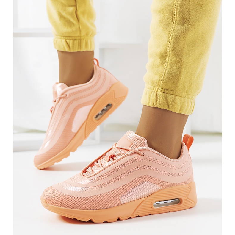 Orange Sportschuhe V0270-1 1