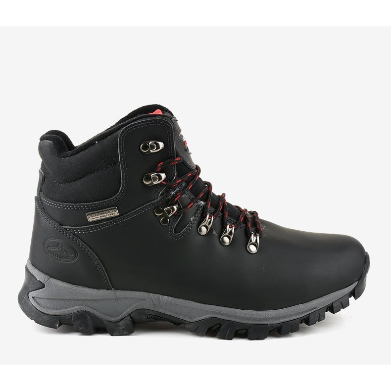 Schwarze isolierte Schneestiefel von MXC-7587L 1