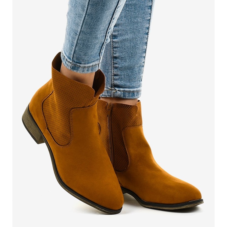 22M braune Cowboystiefel 1