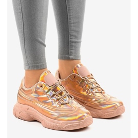 Z-9781 rosa Turnschuhe 1