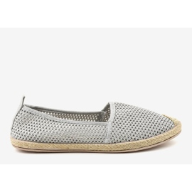 Graue Sneakers mit Spitze JX55P 1