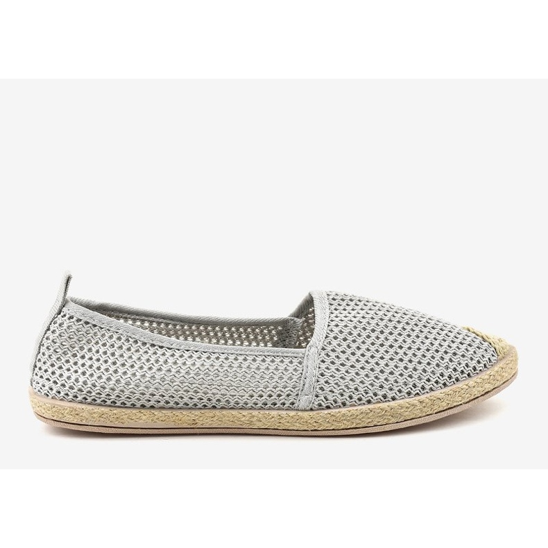 Graue Sneakers mit Spitze JX55P 1