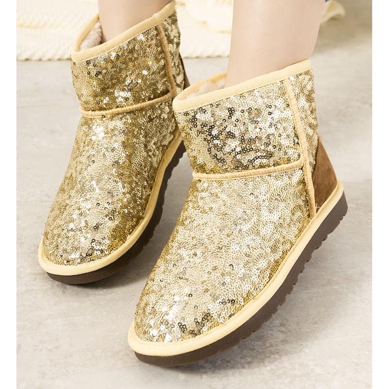 Beige isolierte Stiefel, Emu-Typ Autumnsnow 1