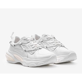 Allie weiße Turnschuhe 1