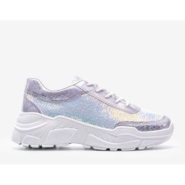 Carson silberne Damen Sportschuhe 1