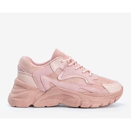 Abbie pinke Sneakers aus Öko-Wildleder rosa 1