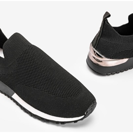 Schwarze Hazel Sneakers 1