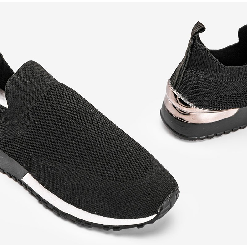 Schwarze Hazel Sneakers 1