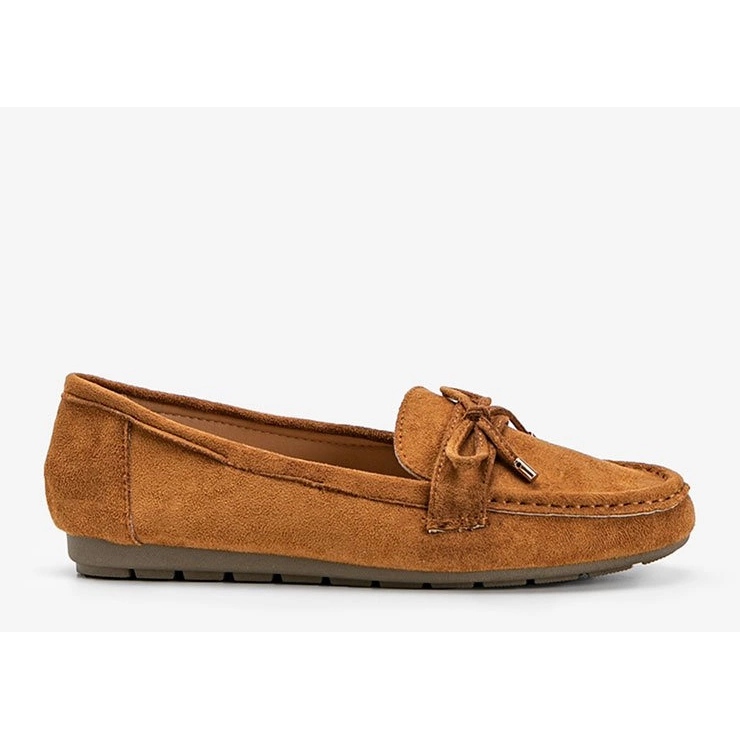 Braune Loafer mit Deonte-Schleife 2