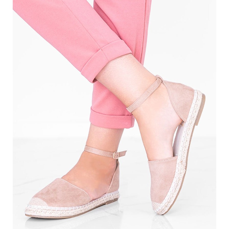 Chloe Star Beige Espadrilles-Sandalen 1