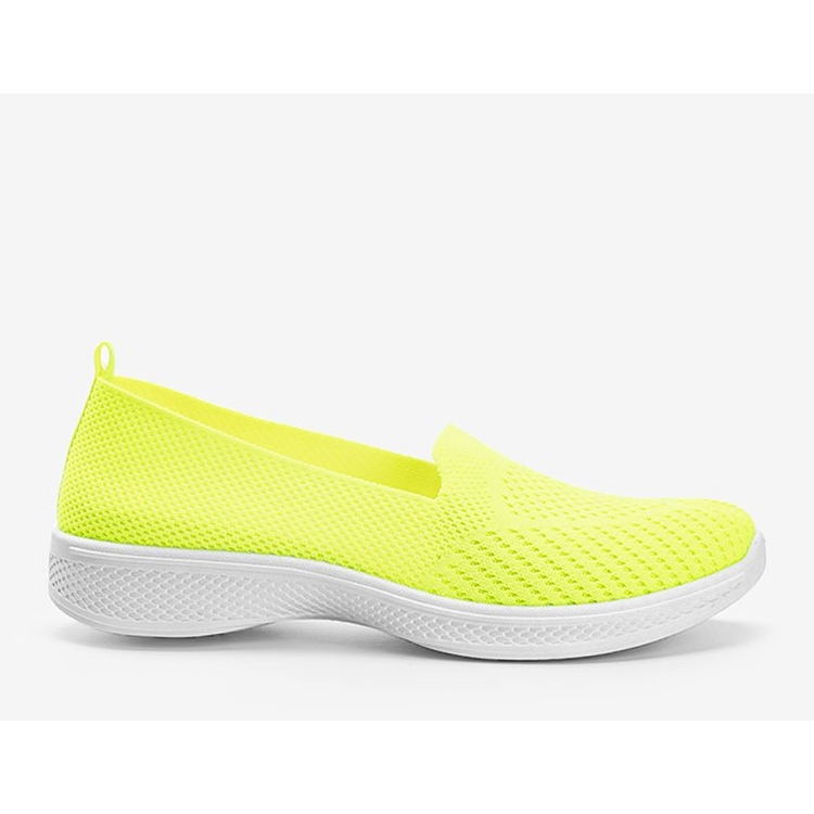 Grüne Neon-Sneaker Slip On Jamaika 1