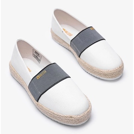 Weiße Espadrilles für Damen von Big Star BeShi 1