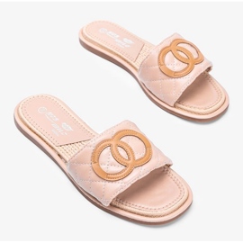 Ypsy beige Hausschuhe für Damen 1