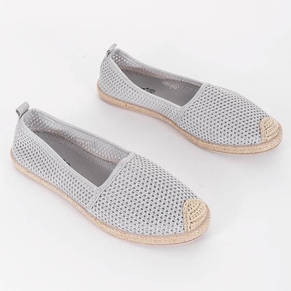 Sonnengraue Espadrilles 1