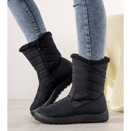 Schwarze Damen-Schneestiefel von Mirage 1