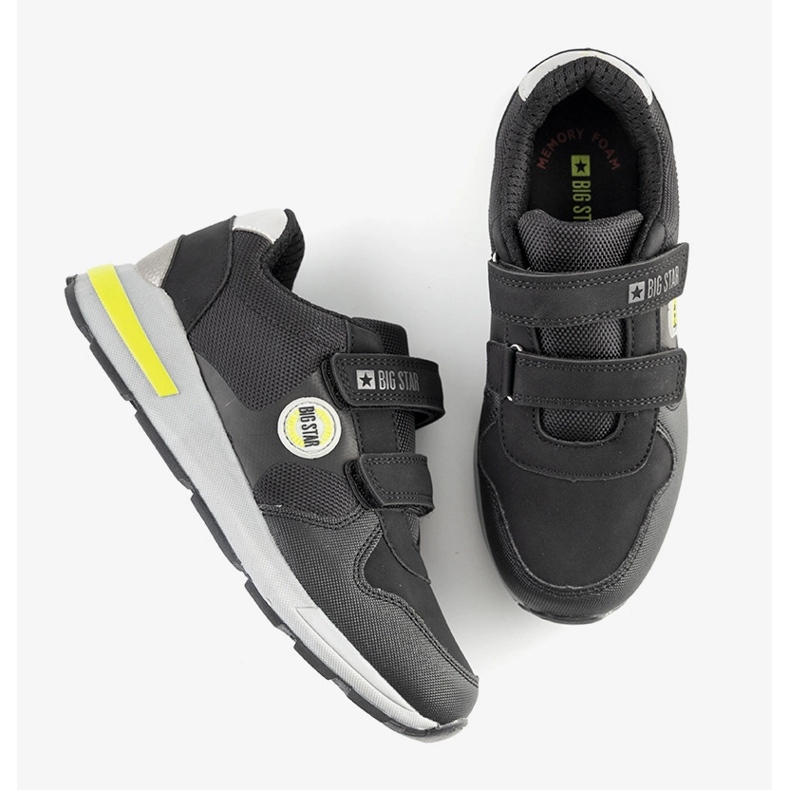 Big Star Black Kinder-Sportsneaker Astrid schwarz 1