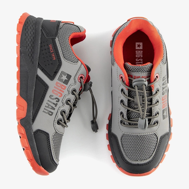 Grenier Sportschuhe für Kinder Big Star Grey schwarz 1