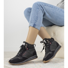 Black Cross Jeans Serna Damen Wintersneaker schwarz 1