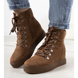 Carmona Winter-Camel-Sneaker braun 1