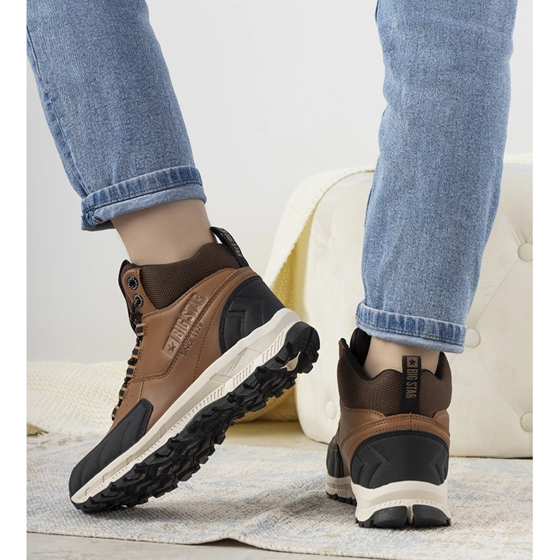 Braune Big Star Ivanna Trekkingschuhe 1