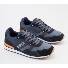 Big Star marineblaue Acosta Herren Sportschuhe 1