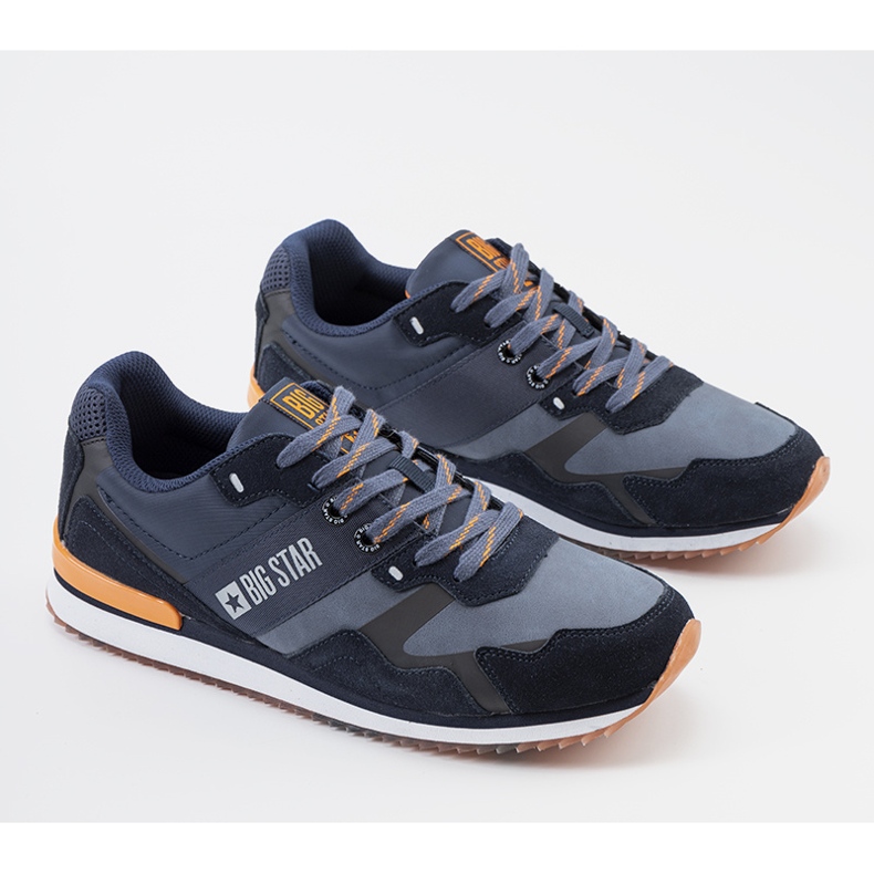 Big Star marineblaue Acosta Herren Sportschuhe 1