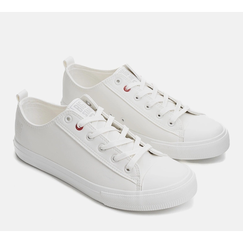 Big Star weiße Herrenturnschuhe JJ174006 1