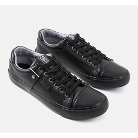 Schwarze Herren-Sneaker Big Star GG174029 1