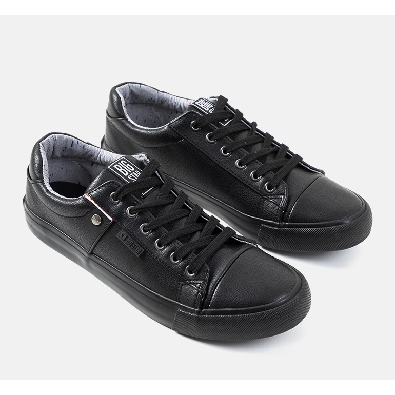 Schwarze Herren-Sneaker Big Star GG174029 1