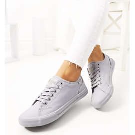 Big Star Graue Damenturnschuhe JJ274069 1