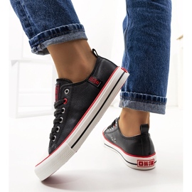 Schwarze Turnschuhe für Damen Big Star JJ274129 2