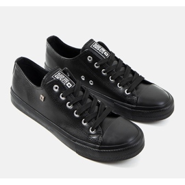Schwarze Herren-Turnschuhe Big Star V174345 1