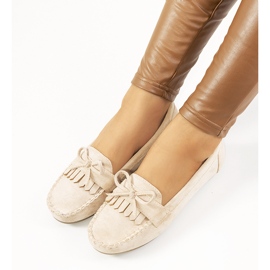 Beige Medrano-Loafer 1