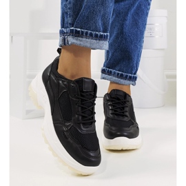 Schwarze Sneaker von Depretis 1