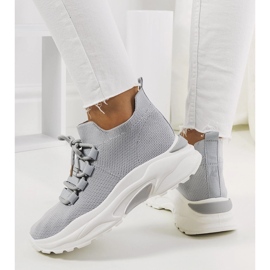 Graue Barraza-Sneakers für Damen 1