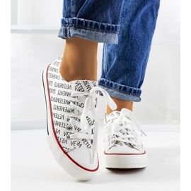 Weiße Ellis Damenturnschuhe 1