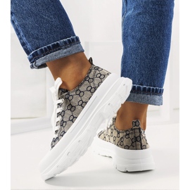 Turnschuhe von Waters in Blau und Beige 1