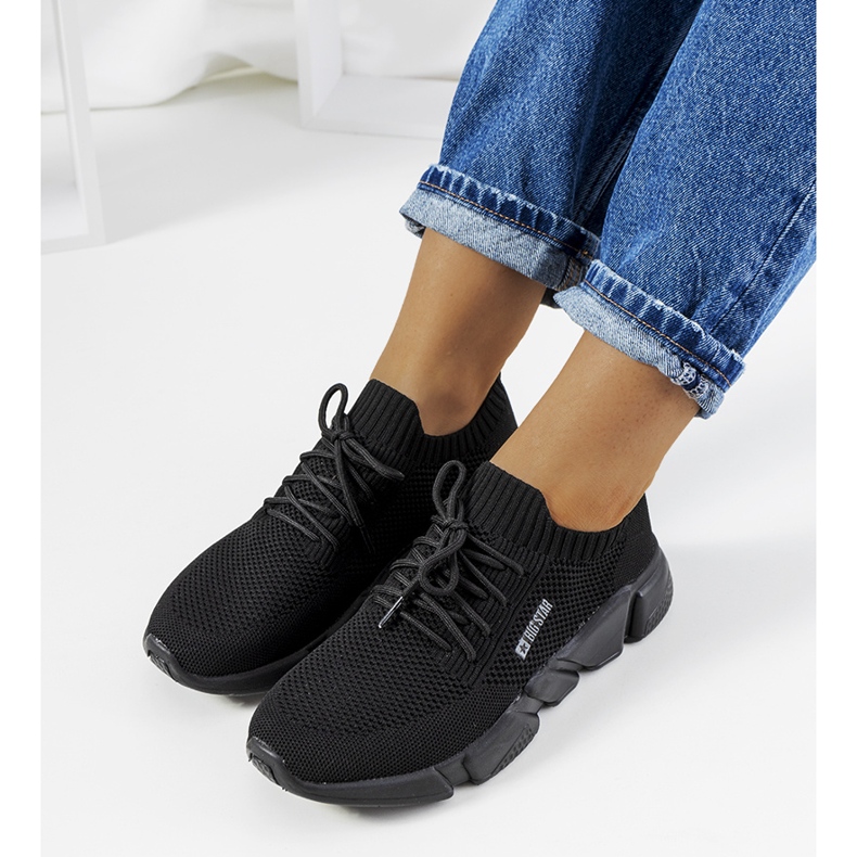 Schwarze Big Star JJ274269 Turnschuhe 1