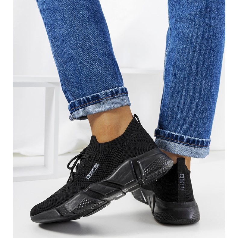 Schwarze Big Star JJ274269 Turnschuhe 2