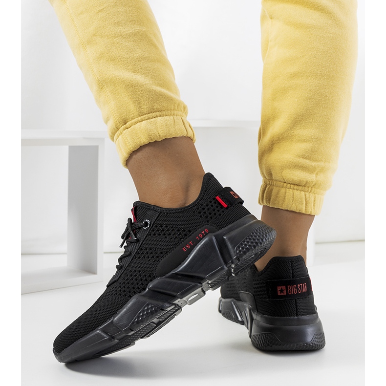 Schwarze Big Star JJ274273 Turnschuhe 2