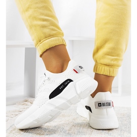 Weiße Turnschuhe Big Star JJ274271 1