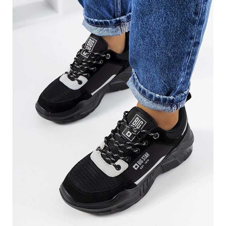 Schwarze Big Star JJ274289 Turnschuhe 1