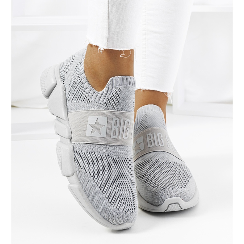 Graue Big Star Sportschuhe JJ274295 1
