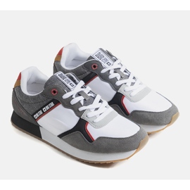 Big Star Sneakers JJ174147 für Herren in Weiß und Grau 1