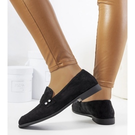 Schwarze Fioretta-Slipper 1