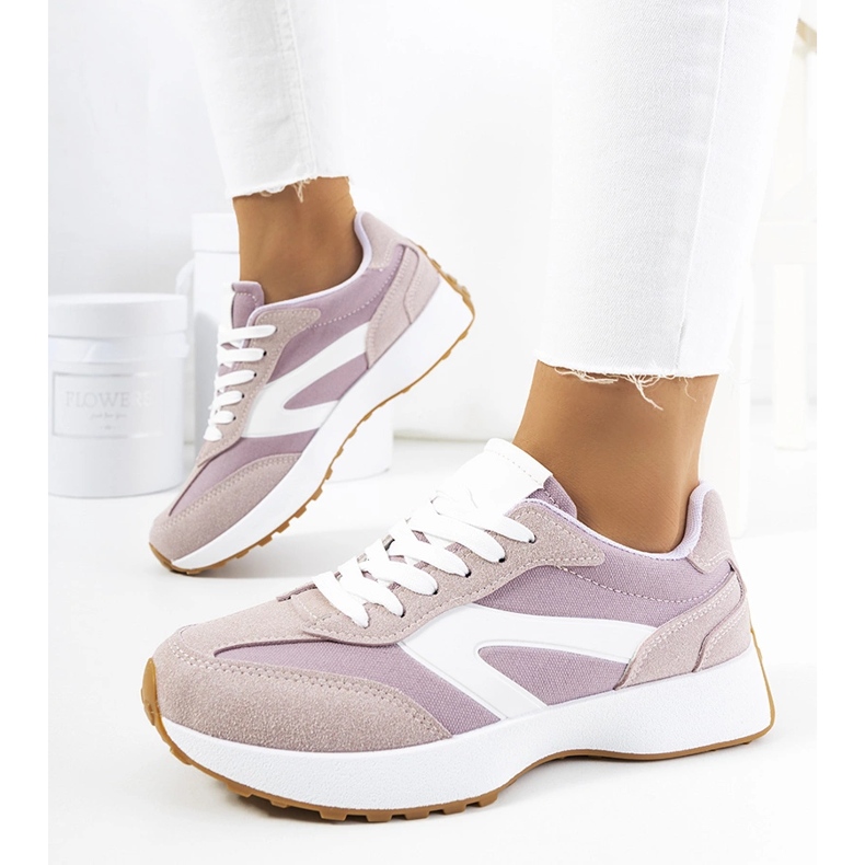 Torino lila Turnschuhe 1