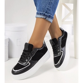Schwarze Statela-Sneaker für Damen 1