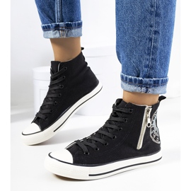 Schwarze Turnschuhe von Vicola 1